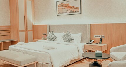 Pushkara Resort and Spa Room Type - Cottage Room with Jacuzzi