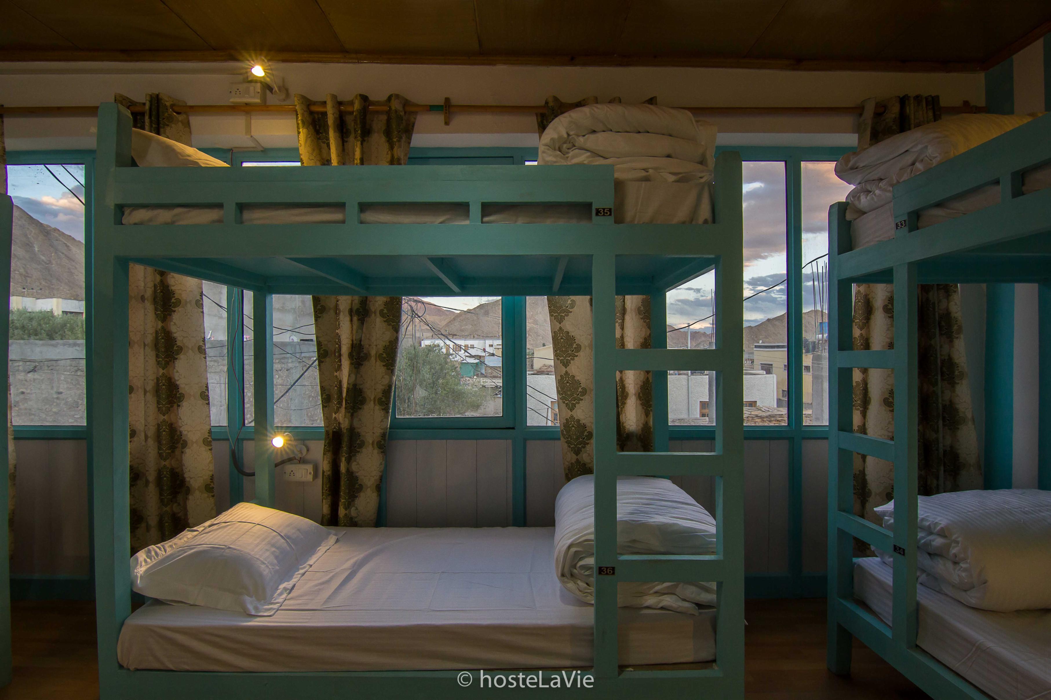 Himalayan Bunker Leh | Dorms & Guided Treks Room Type - 10 Bed Mixed Dormitory (Non-Attached Washroom)