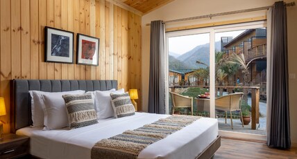 juSTa Luxe Rasa Retreat & Spa (Closest Luxury Resort to Neelkanth Temple) Room Type - Premium Room With Balcony