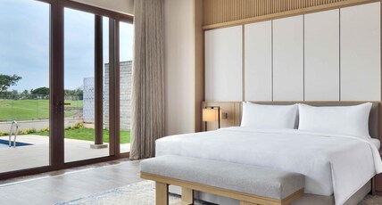 JW Marriott Bengaluru Prestige Golfshire Resort and Spa Room Type - Pool Villa, Executive lounge access, Villa, 1 King, Golf view, Balcony, Private pool JW Marriott Bengaluru Prestige Golfshire Resort and Spa Room Type - Pool Villa, Executive lounge access, Villa, 1 King, Golf view, Balcony, Private pool