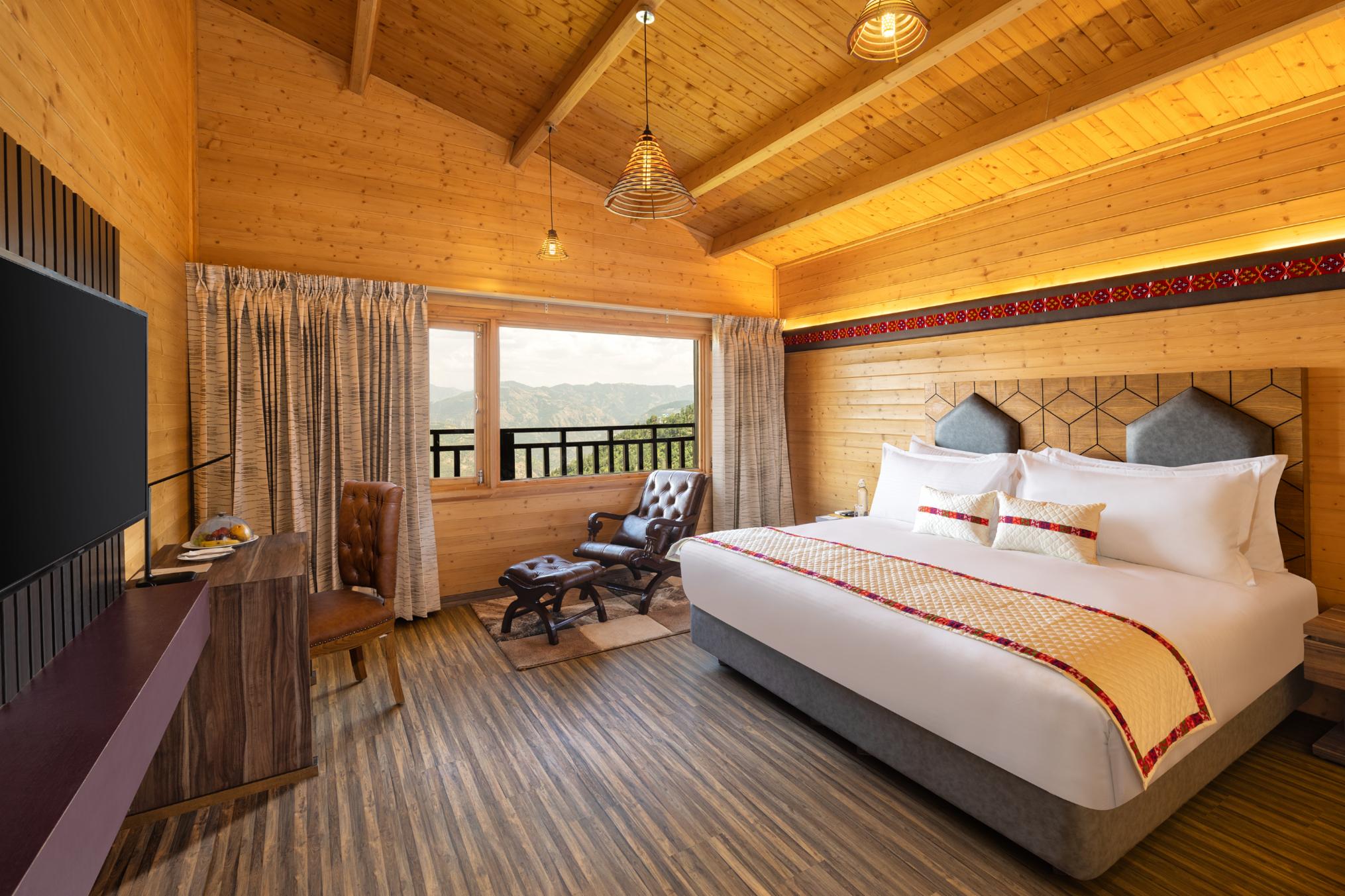 juSTa Cliffend Resort & Spa Mashobra Shimla Room Type - Villa With Private Balcony