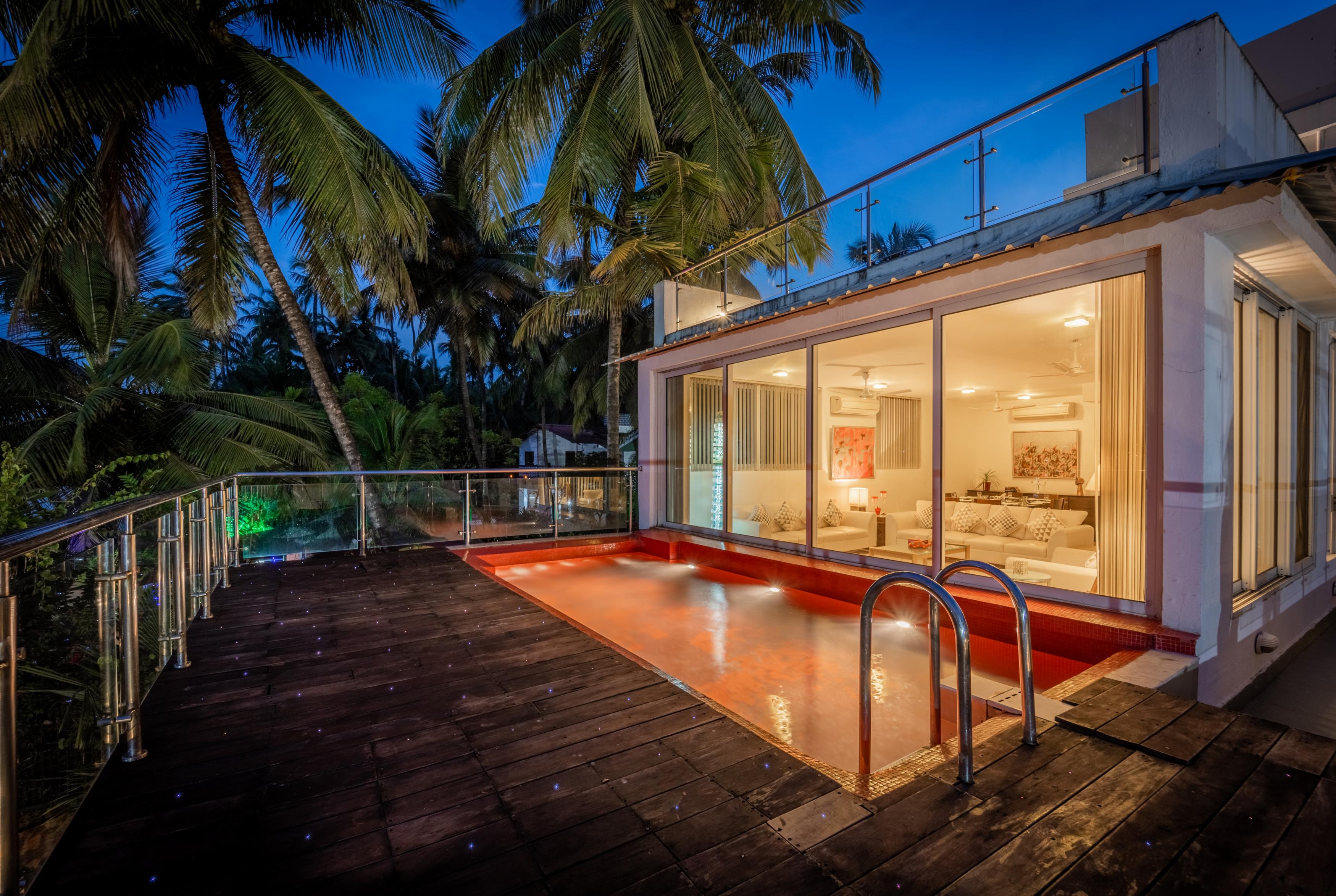 Rainforest Virgo 3 BHK RiverFront Private Pool Villa
