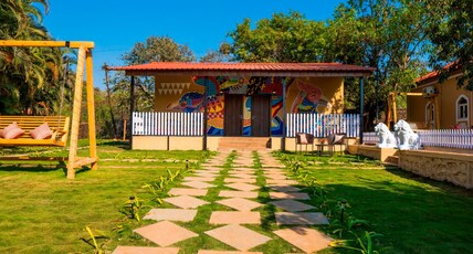 Zostel Plus Lonavala Room Type - Superior Deluxe Room (With Lawn)