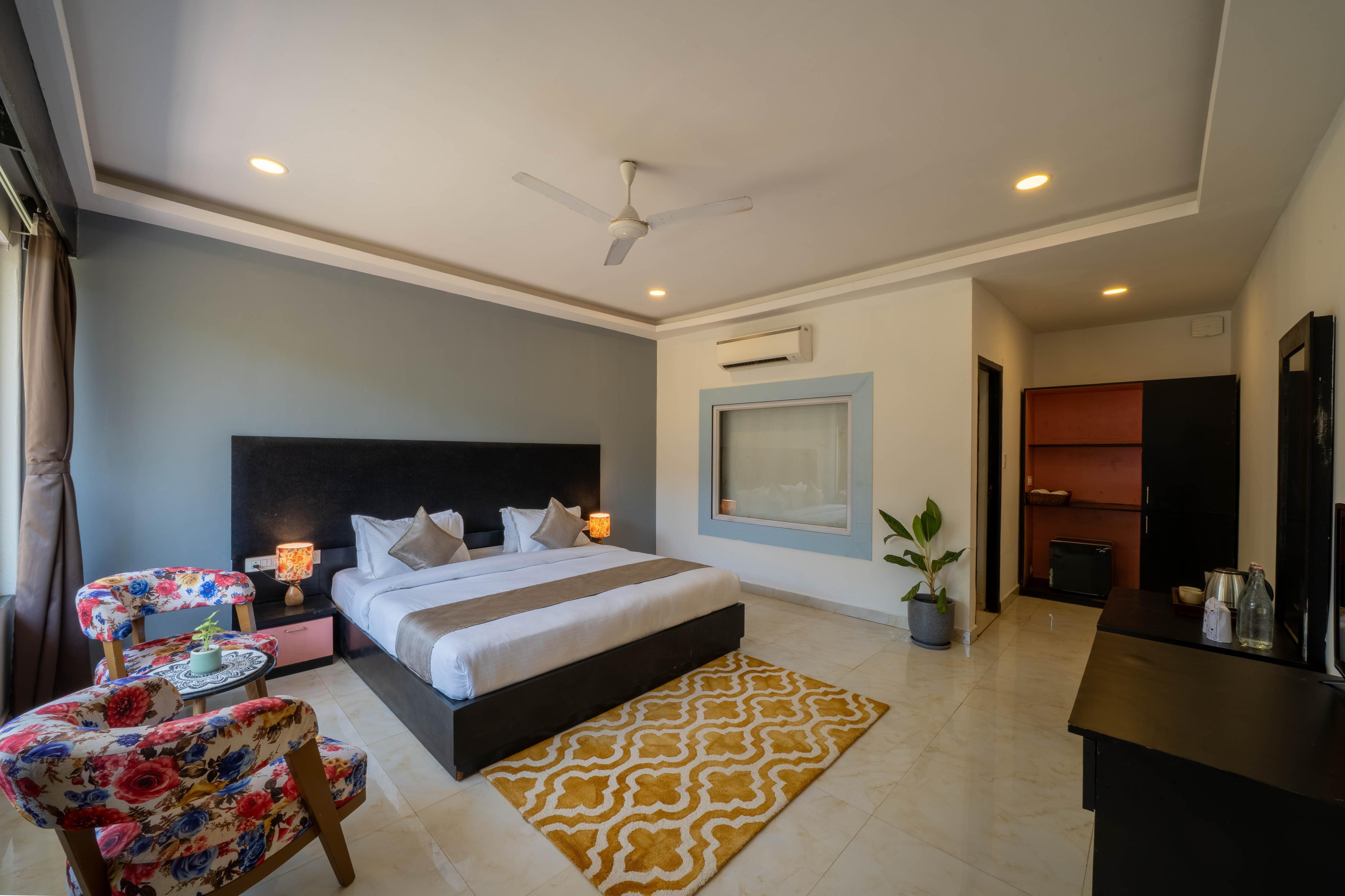 Perfectstayz Koko Maya near Morjim beach Room Type - Deluxe room with Balcony