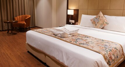 Pride Hotel Bhopal Room Type - Deluxe Room with  Pool Or  City View