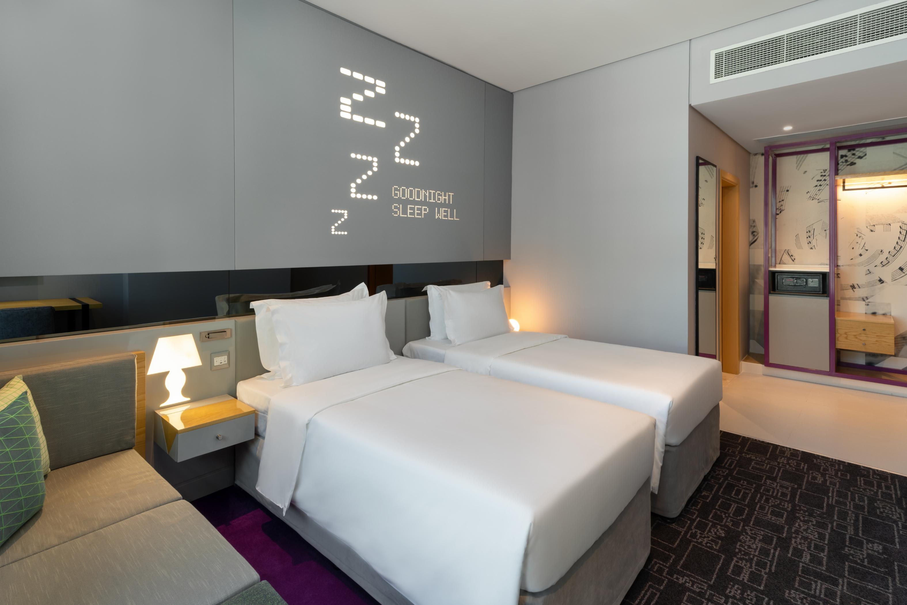Studio M Al Barsha Hotel by Millennium Room Type - Urban Twin Room