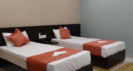 Hotel The Square (Bike & Car Rental Available) Room Type - EXECUTIVE ROOM (Twin or Queen Bed)
