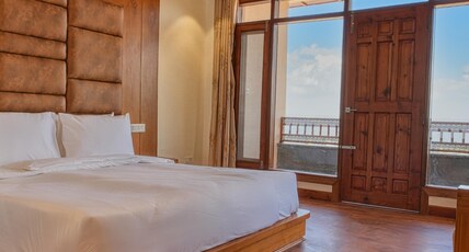 Alpine Holiday Inn Kufri, Shimla Room Type - Cottage Room with Valley View - Centrally Heated Alpine Holiday Inn Kufri, Shimla Room Type - Cottage Room with Valley View - Centrally Heated