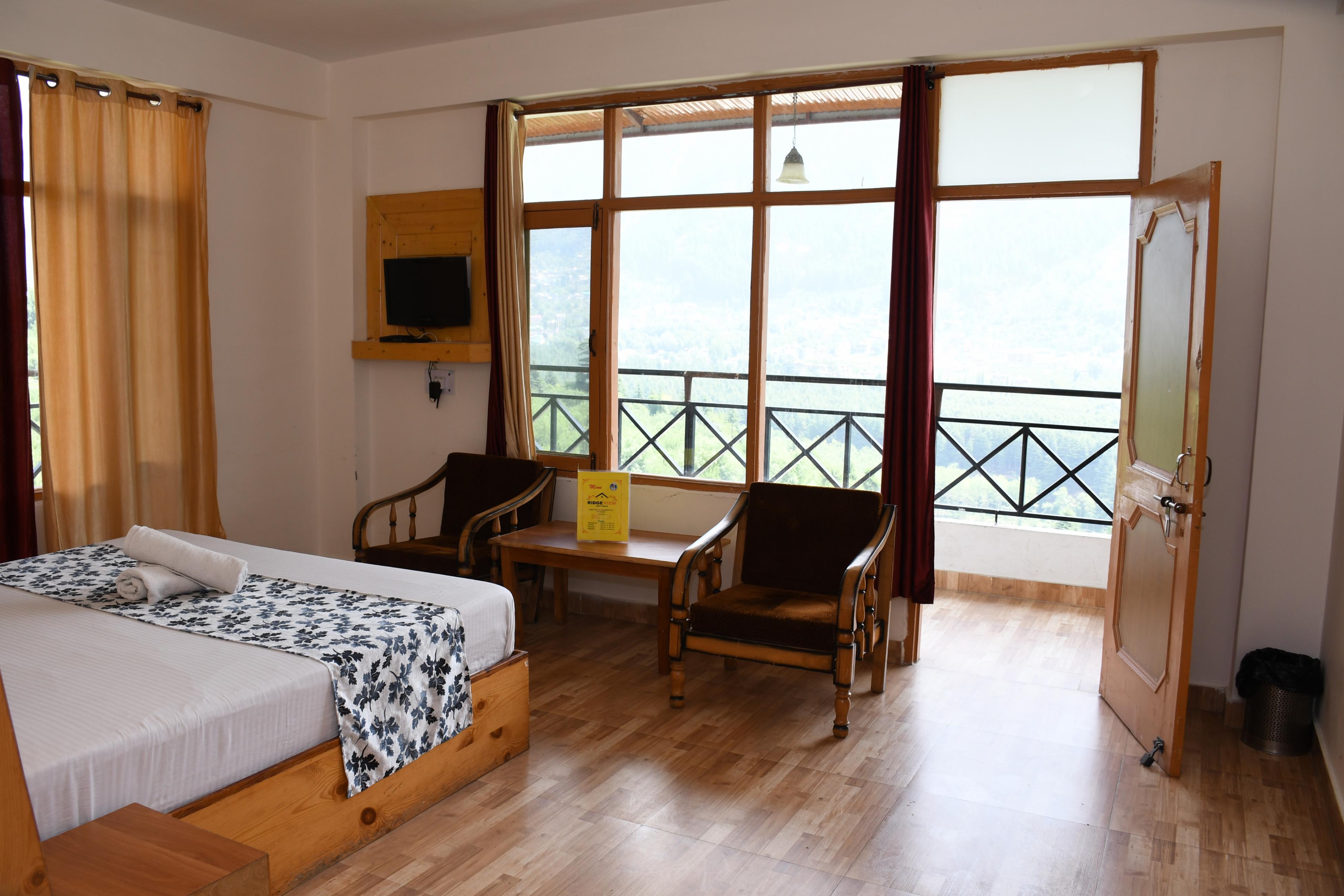 Hotel Ridge view inn Room Type - Super deluxe room (Private Balcony)