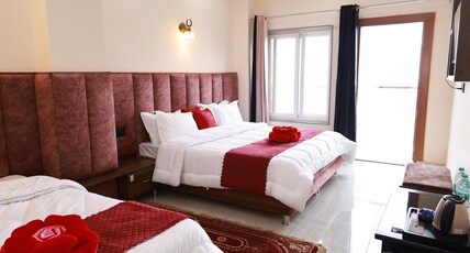 Landour heights Room Type - Bedroom 203 Deluxe family room with balcony Landour heights Room Type - Bedroom 203 Deluxe family room with balcony