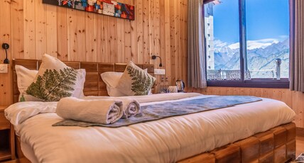 Aaryam Resort, Auli Room Type - Mountain View Cottage