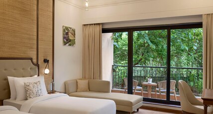 Bhanu The Fern Forest Resort & Spa Jambughoda, Series by Marriott Room Type - Winter Green Room, 2 Twin Beds