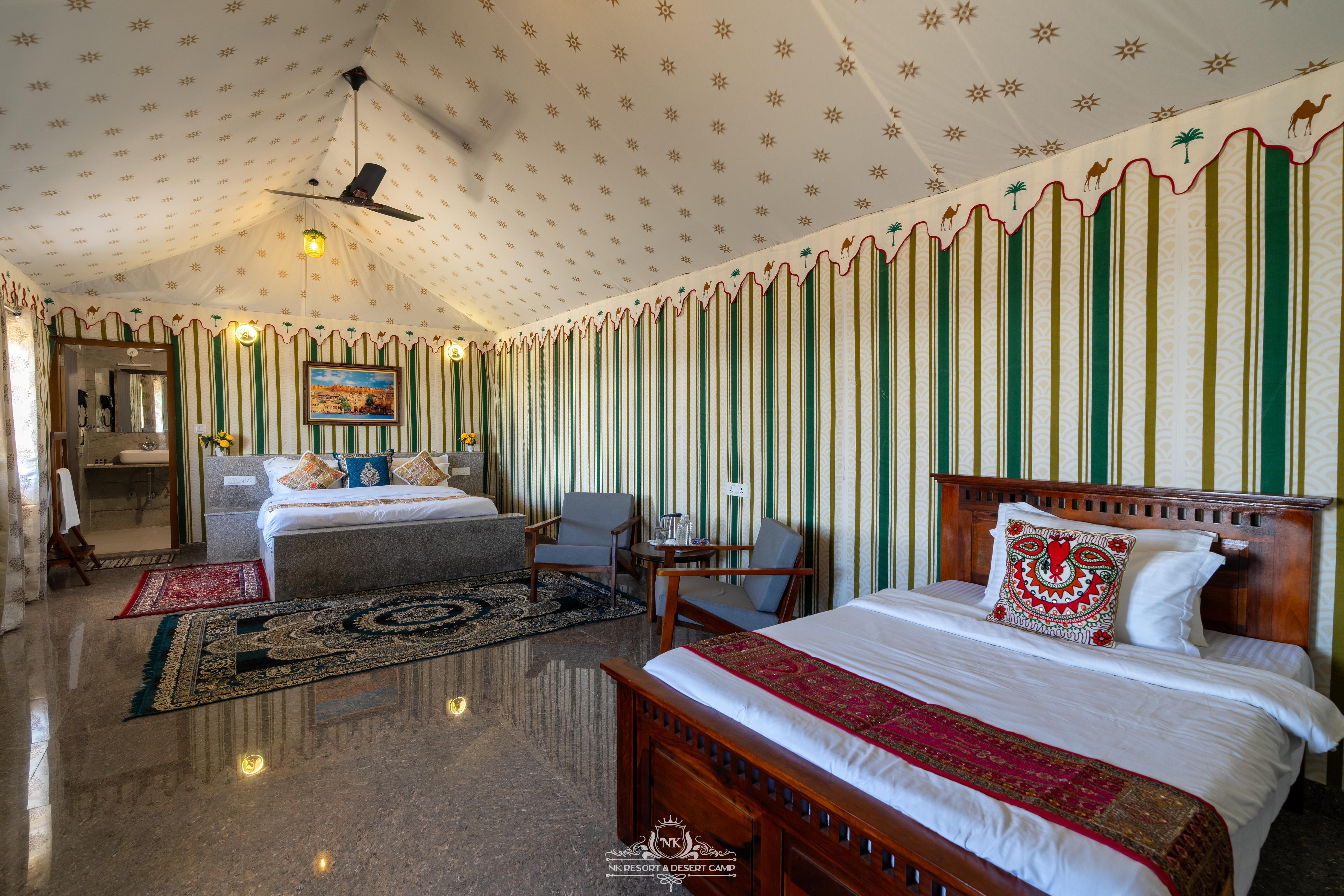 NK Desert Camp & Resort Room Type - Luxury Family Suites AC