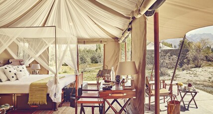 Chamba Camp | Diskit  Room Type - Luxury Suite Tent