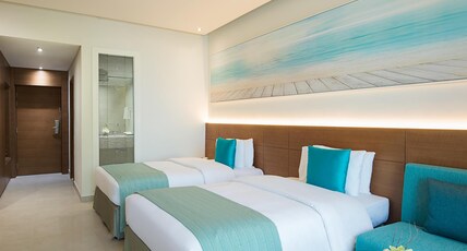 Wyndham Garden Ajman Corniche Room Type - Standard Twin room Seaview - Smoking Wyndham Garden Ajman Corniche Room Type - Standard Twin room Seaview - Smoking