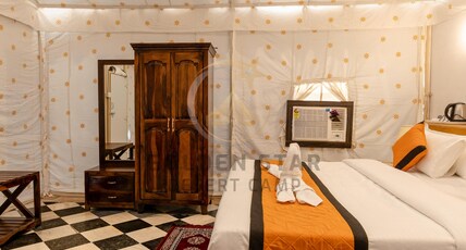 Golden Star Desert Camps & Resort Room Type - Luxury Swiss Tents Golden Star Desert Camps & Resort Room Type - Luxury Swiss Tents