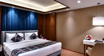 Regenta Fairlark Vadodara Room Type - Royal Suite + One way Airport or Railway Station Transfer (Subject to availability requires a minimu Regenta Fairlark Vadodara Room Type - Royal Suite + One way Airport or Railway Station Transfer (Subject to availability requires a minimu