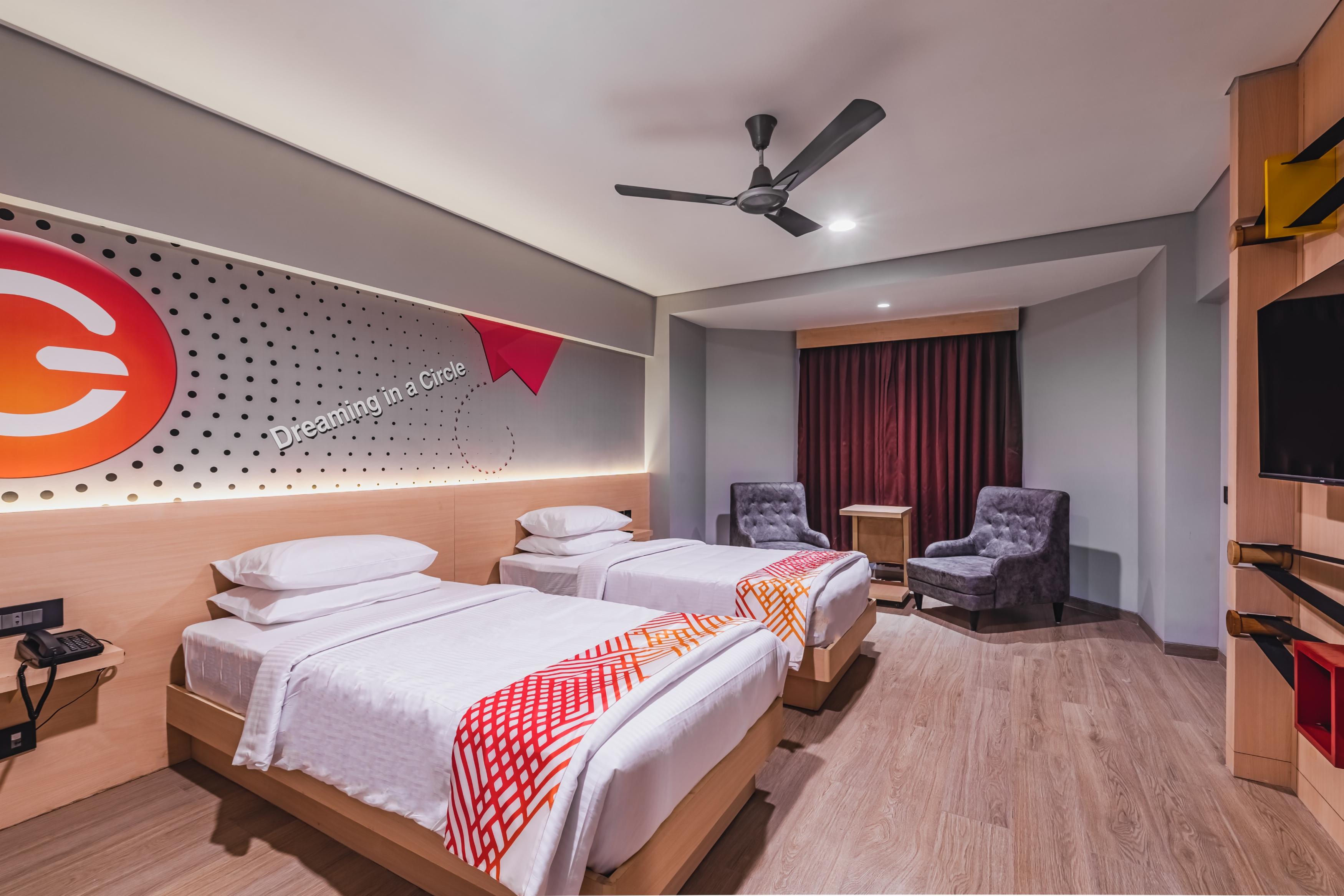 Ginger Bharuch Room Type - D-Luxe Twin Room