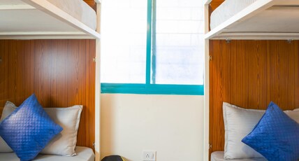 Shalom Backpackers Anjuna Goa Room Type - Bed in 4 Bed Mixed Dormitory Room
