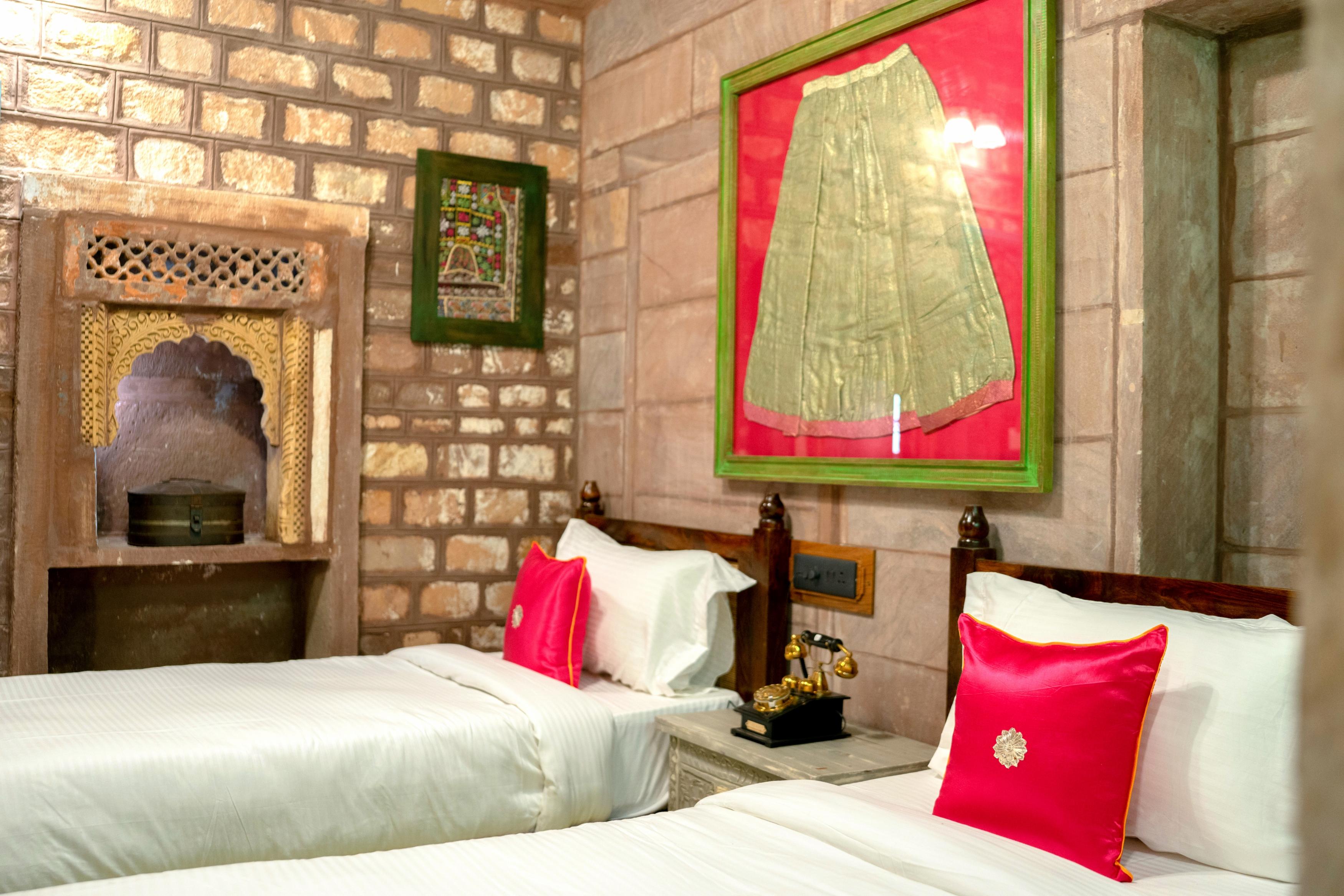 Amritara Manak Haveli Room Type - Heritage Twin