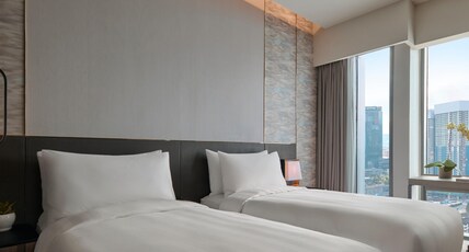 Pan Pacific Serviced Suites Kuala Lumpur Room Type - One Bedroom Premier Suite Twin
