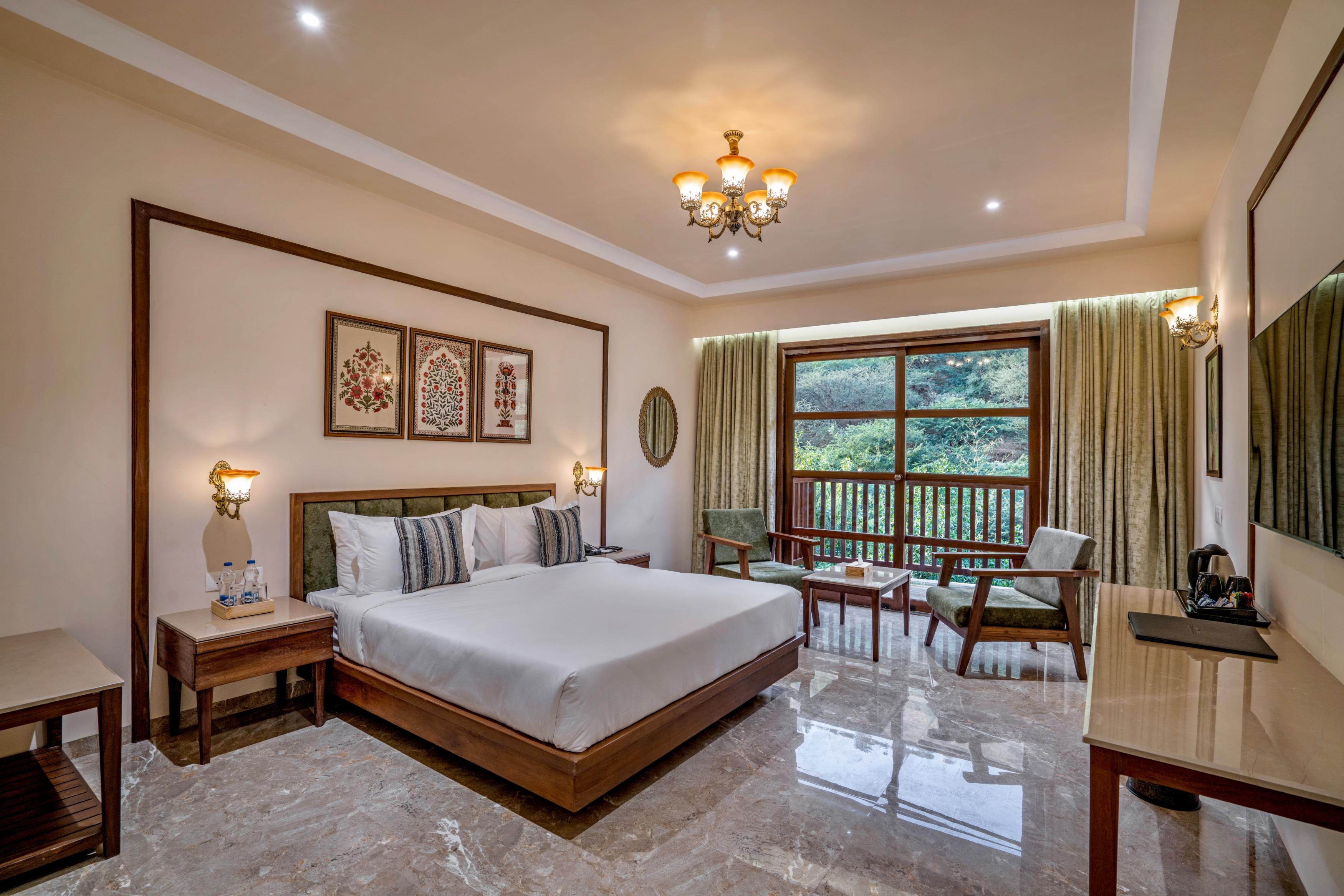 Shivdhara Resorts Room Type - Deluxe Room with Balcony