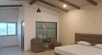 Flamingo Club & Resort (Just 3 km away from Una-Diu Checkpost) Room Type - Villa Room Double Bed Flamingo Club & Resort (Just 3 km away from Una-Diu Checkpost) Room Type - Villa Room Double Bed