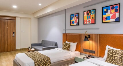 The Lemongrass Hotels Room Type - Twin Room