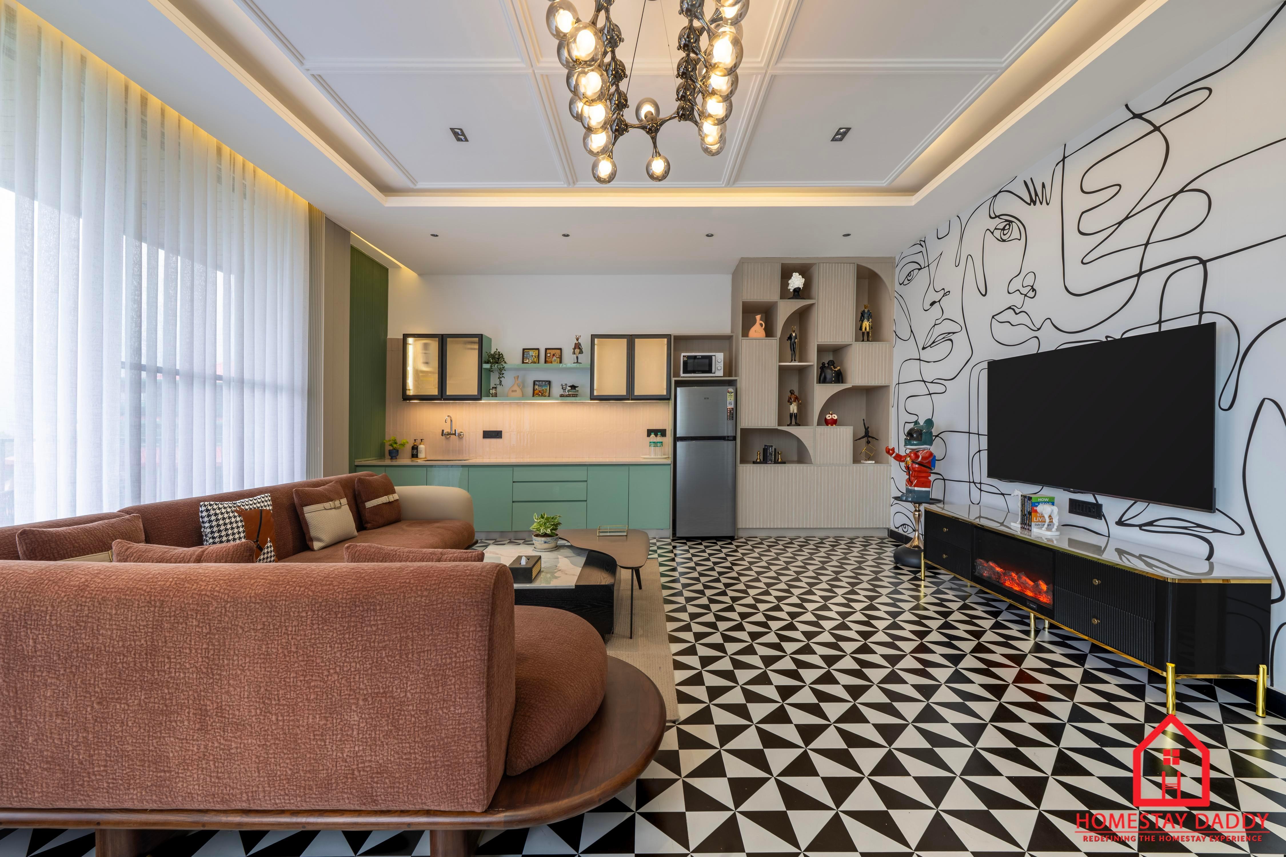 LOG HOUSE -Excellence- 2bhk Apt -By HomestayDaddy - Tap to explore photos