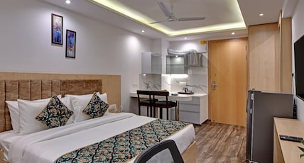 The Fern Habitat Jaipur Room Type - Winter Green Room The Fern Habitat Jaipur Room Type - Winter Green Room