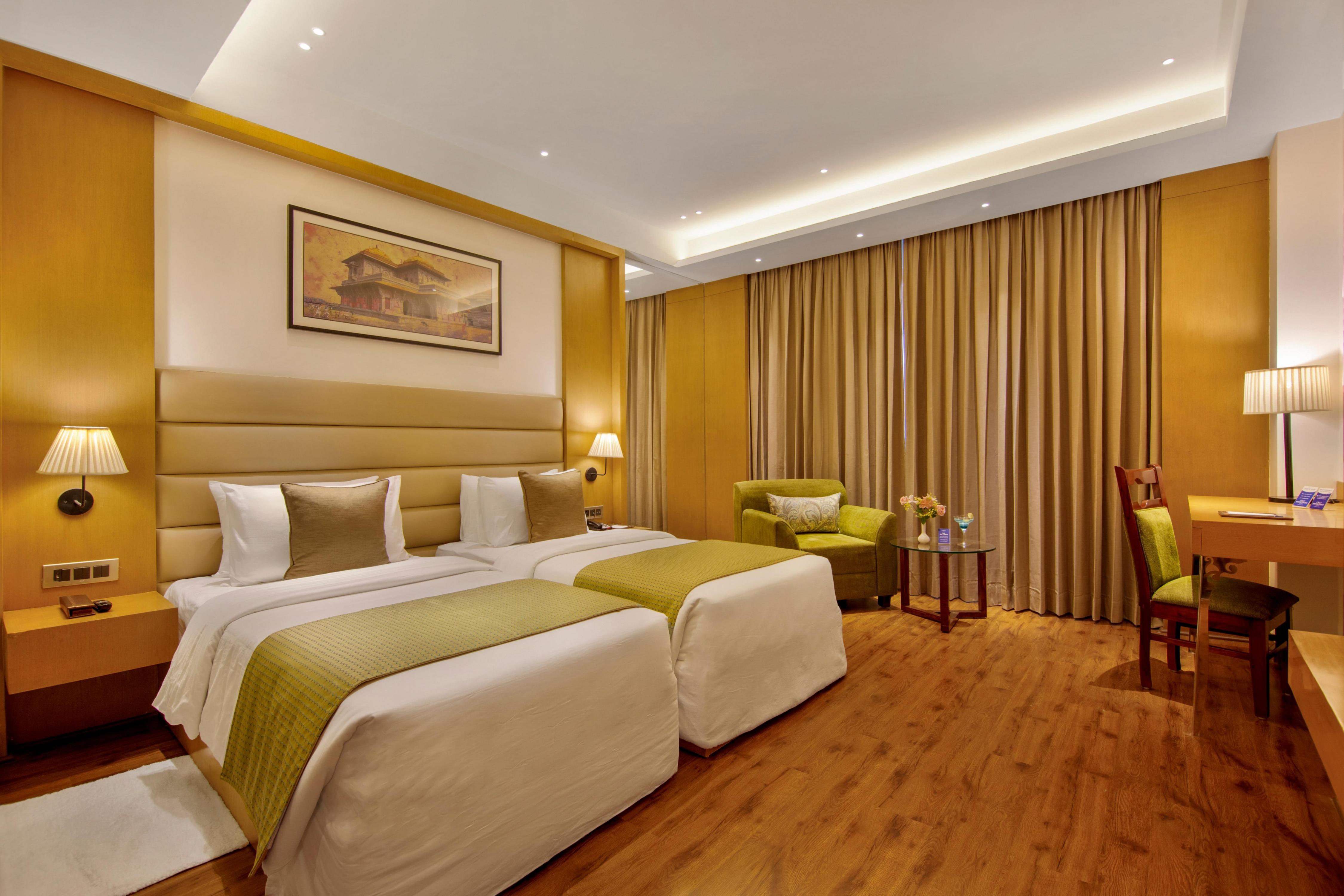 Sarovar Portico Sonipat Room Type - Deluxe Room - 2 Single Beds
