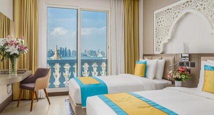 Central Inn Souq Waqif Room Type - Twin Room