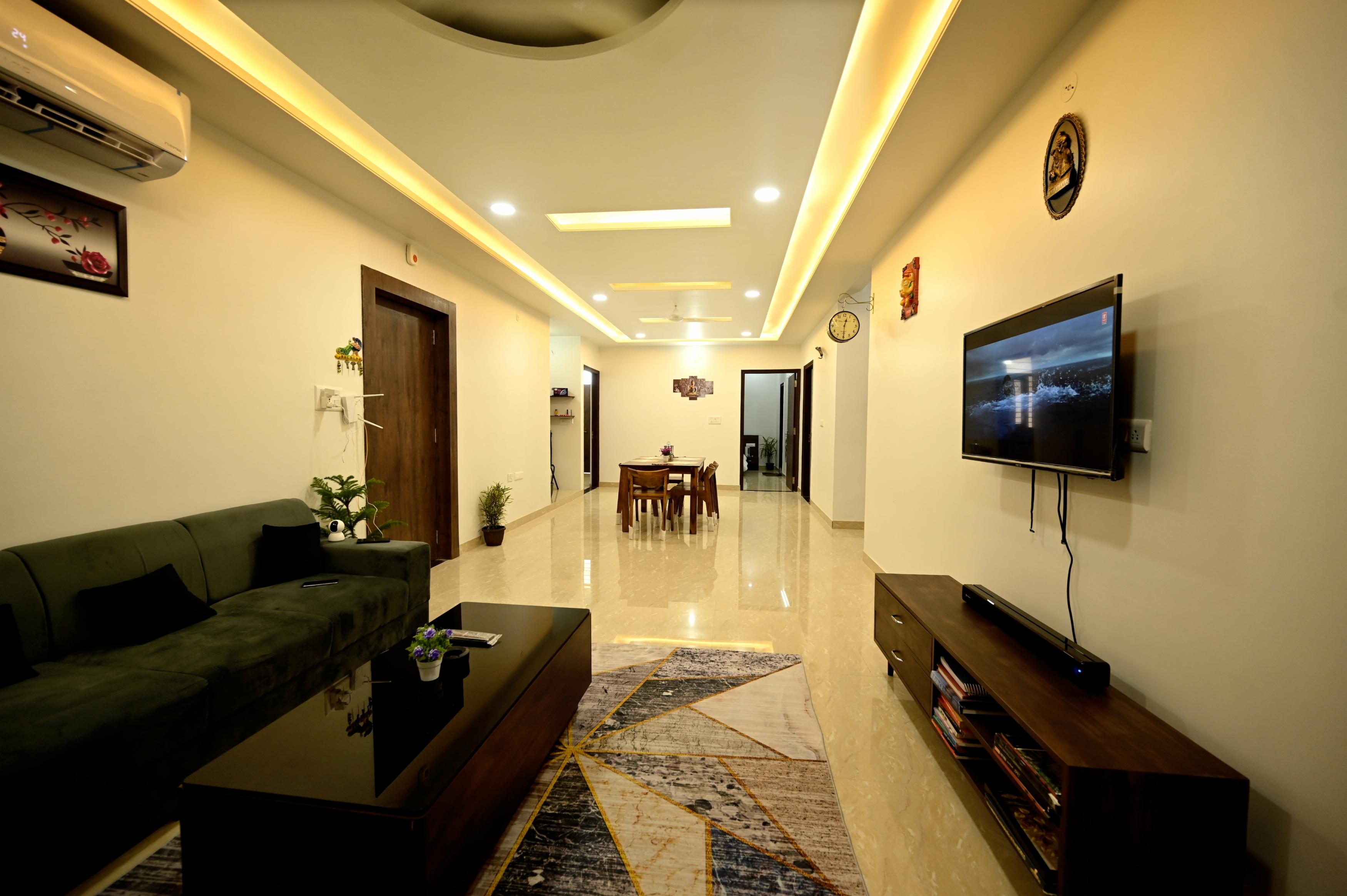 Keyur Apartment I 3BHK with Airport View Flat G6 - Tap to explore photos
