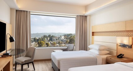 Courtyard by Marriott Shillong Room Type - Club Room Guest Room 2 Twins City View Courtyard by Marriott Shillong Room Type - Club Room Guest Room 2 Twins City View