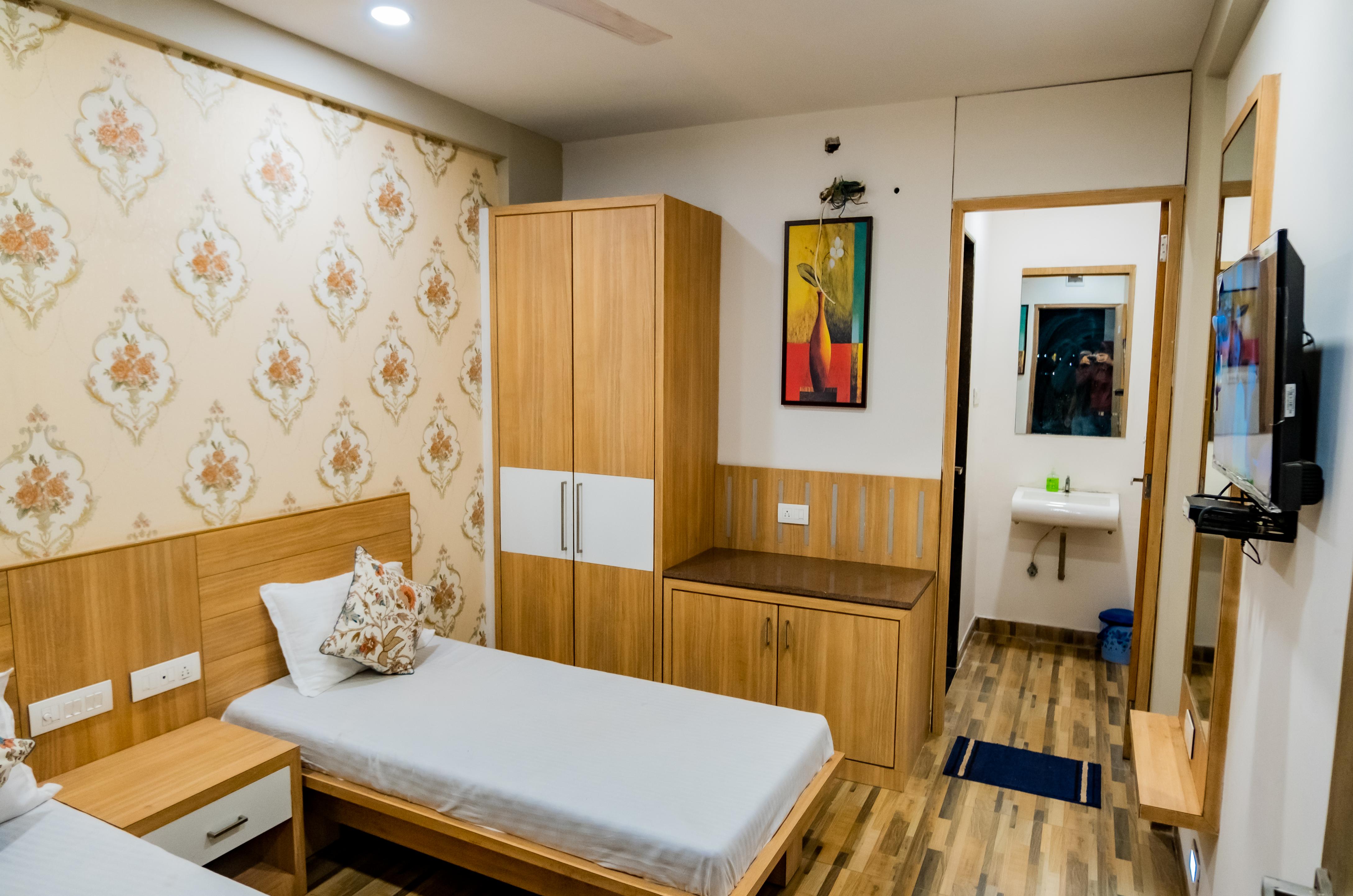 HOTEL ORCHID Room Type - STANDARD TWIN BED A.C.