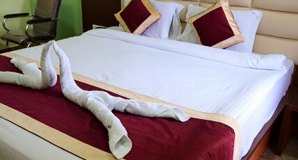 Hotel Coral Suites (With Swimming Pool and 400 m from Sea beach) Room Type - Coral Suite Super Deluxe