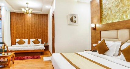 Spring Wood Hotel | Serene Mussoorie Stay | Free Parking & Peaceful Surroundings Room Type - Family Room with Balcony, Private escape with No View