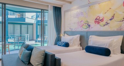 Hotel Tide Phuket Room Type - Deluxe Twin Room with Pool Access