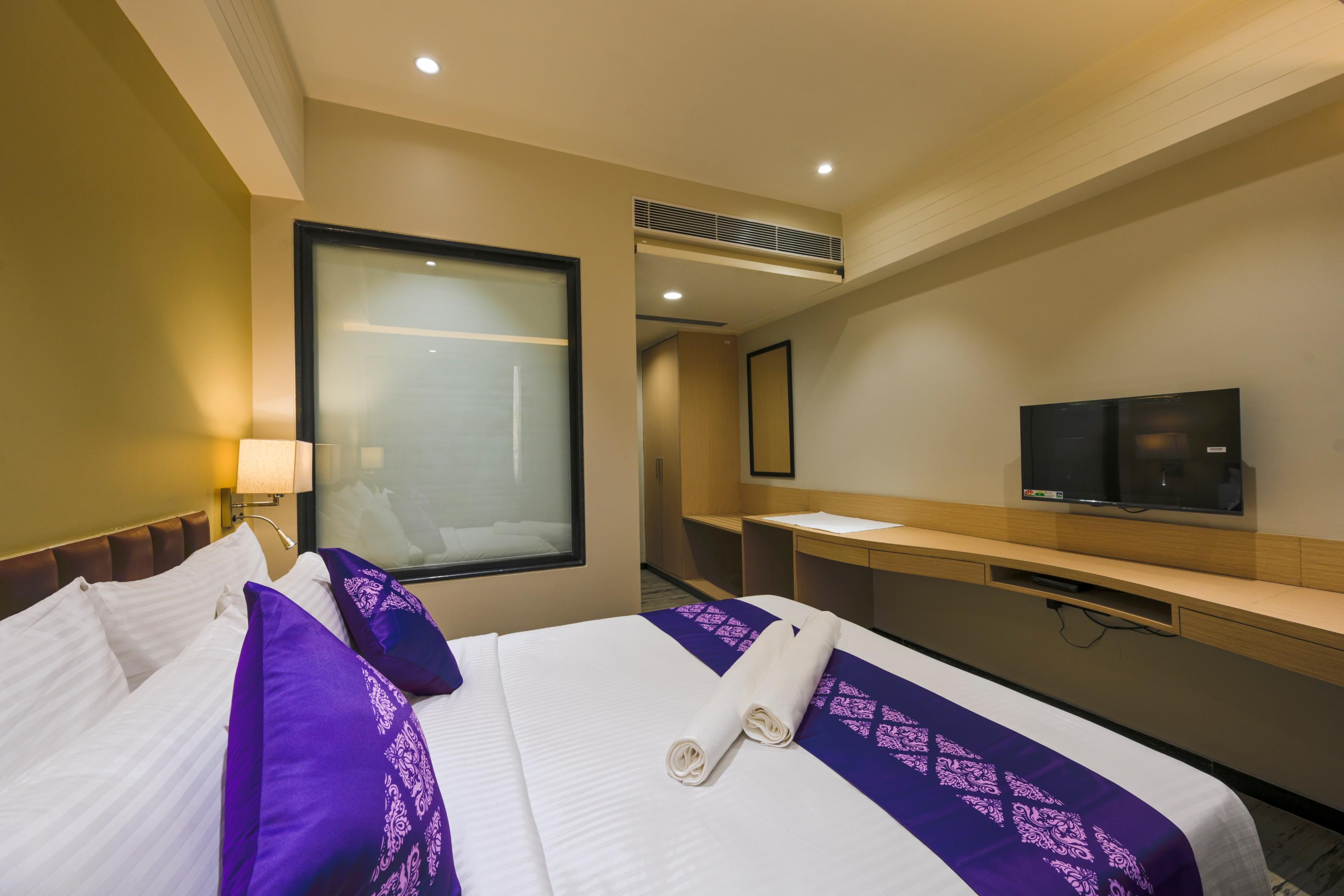 Purple Beds by VITS Dwarkesh, Surat - Tap to explore photos