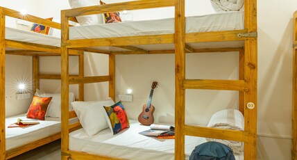 The Social Stays Jaipur Room Type - Bed in 6 Bed Mixed Dormitory