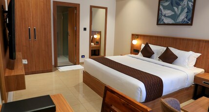 Saffron Wayanad Room Type - King Suite  AC With Balcony