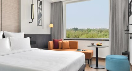 Novotel Jodhpur ITI Circle Room Type - Superior King Bed - Cazri view