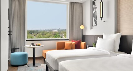 Novotel Jodhpur ITI Circle Room Type - Superior Twin Bed - Cazri view