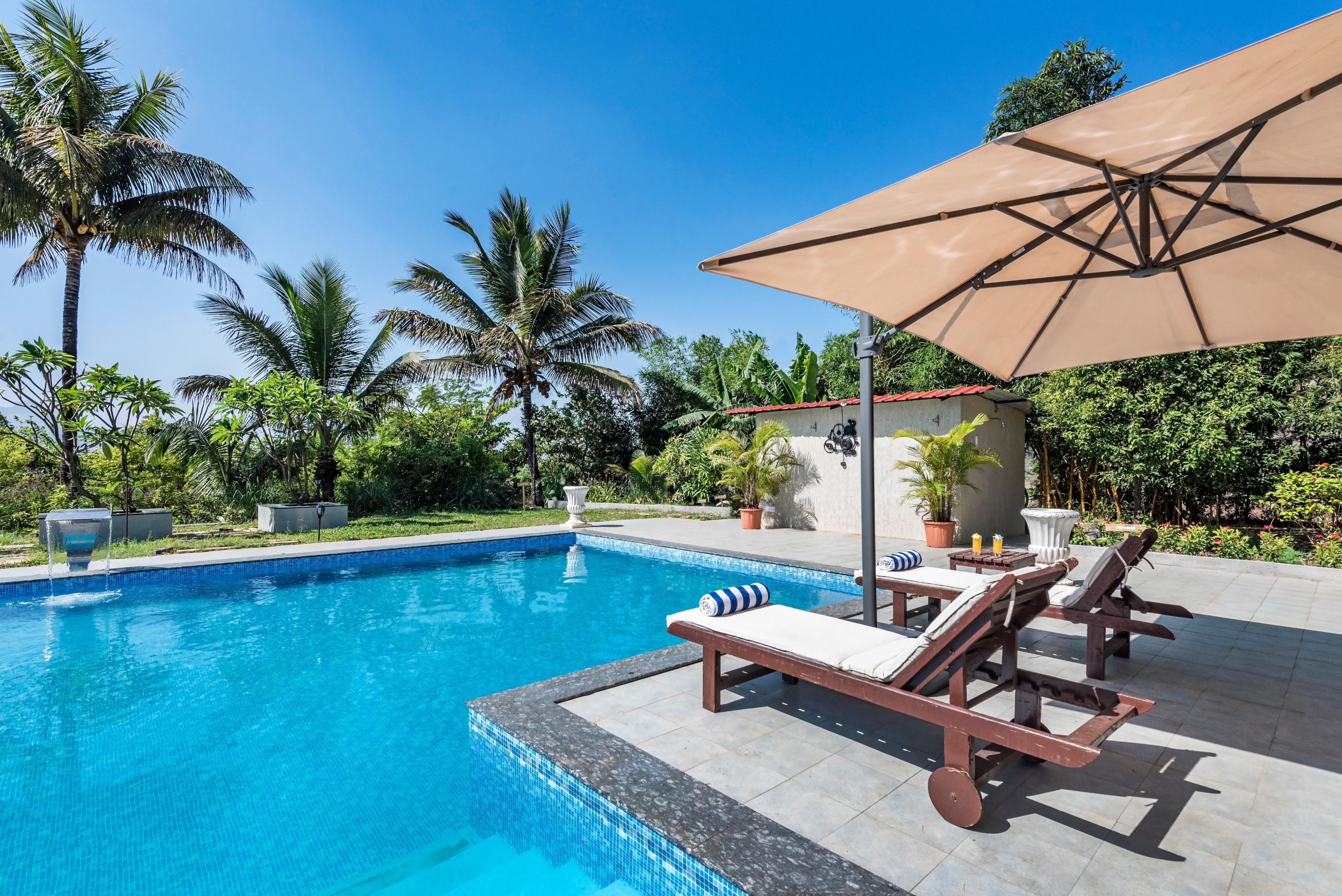 SaffronStays Zuma Villa - Tap to explore photos