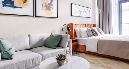 Unlock J One Downtown Dubai Room Type - Deluxe Studio with Kitchen and Balcony