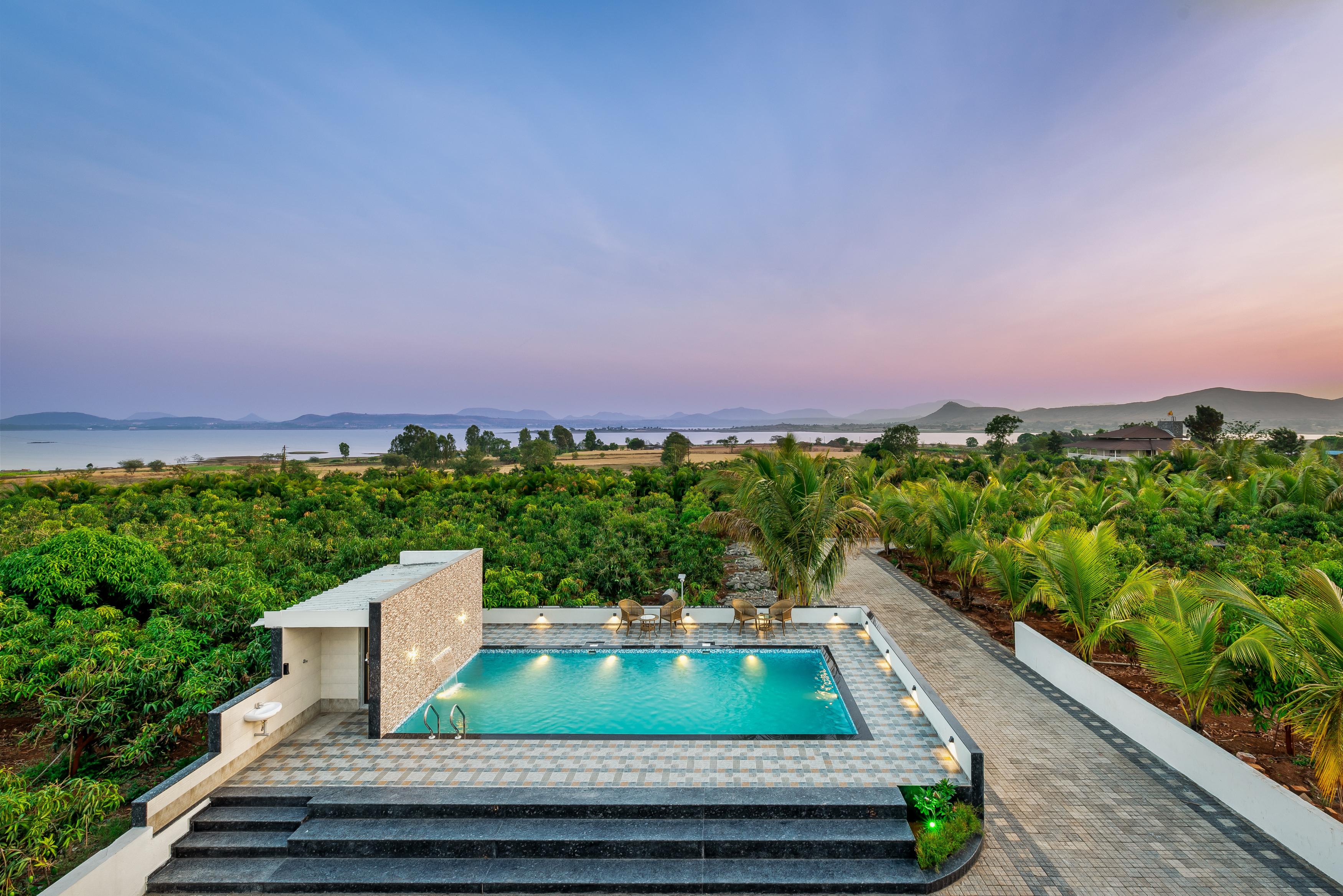 SaffronStays Mango Lakeview Villa