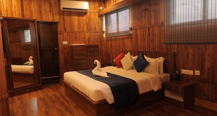 MJ Avyanna Resort & Convention Centre Room Type - Amrutha Varsh Wood Suite