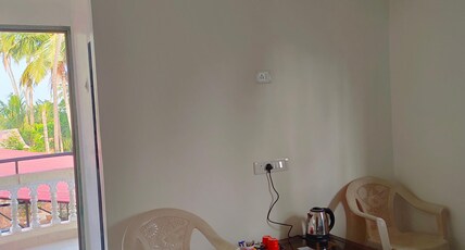 Shardashree Beach Resort Padale Dapoli Room Type - Couple room Double bed Balcony Sea facing with attached private bathroom Shardashree Beach Resort Padale Dapoli Room Type - Couple room Double bed Balcony Sea facing with attached private bathroom