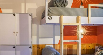 Zostel Kasol (Katagla) Room Type - 1 Bunk Bed | Standard 6 Bed Mixed Dorm | Shared en-suite washroom Zostel Kasol (Katagla) Room Type - 1 Bunk Bed | Standard 6 Bed Mixed Dorm | Shared en-suite washroom