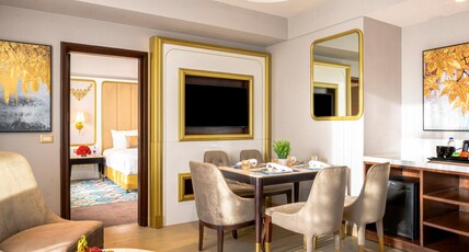 Taj Gandhinagar Resort and Spa Room Type - Luxury Suite King Bed with a Private Terrace Taj Gandhinagar Resort and Spa Room Type - Luxury Suite King Bed with a Private Terrace